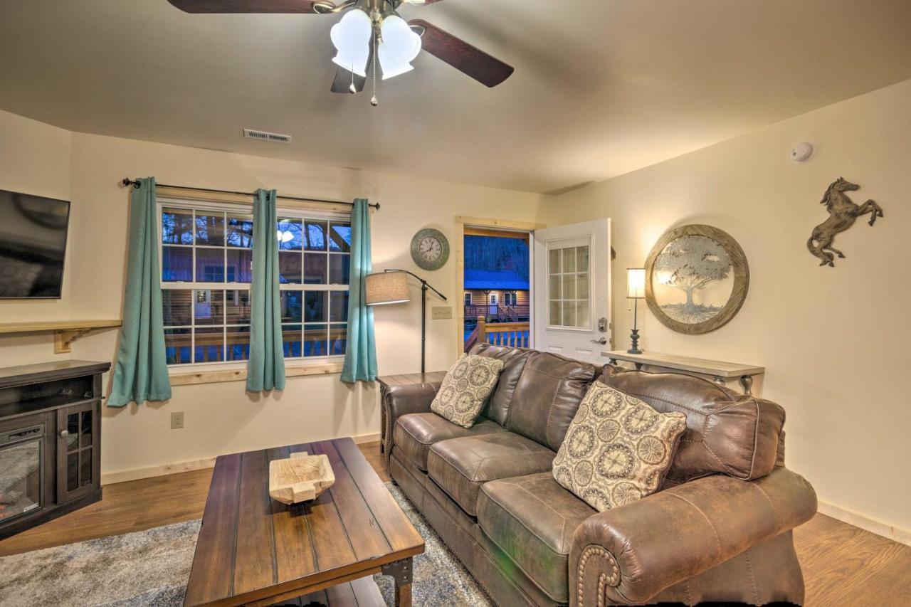 Cozy Bryson City Cabin On Tuck River With Fire Pit! Exterior foto